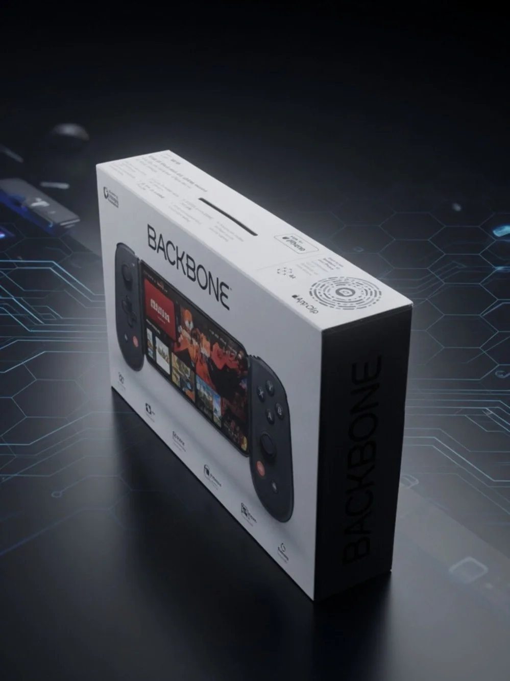One Mobile Gaming Controller for iPhone - Black
